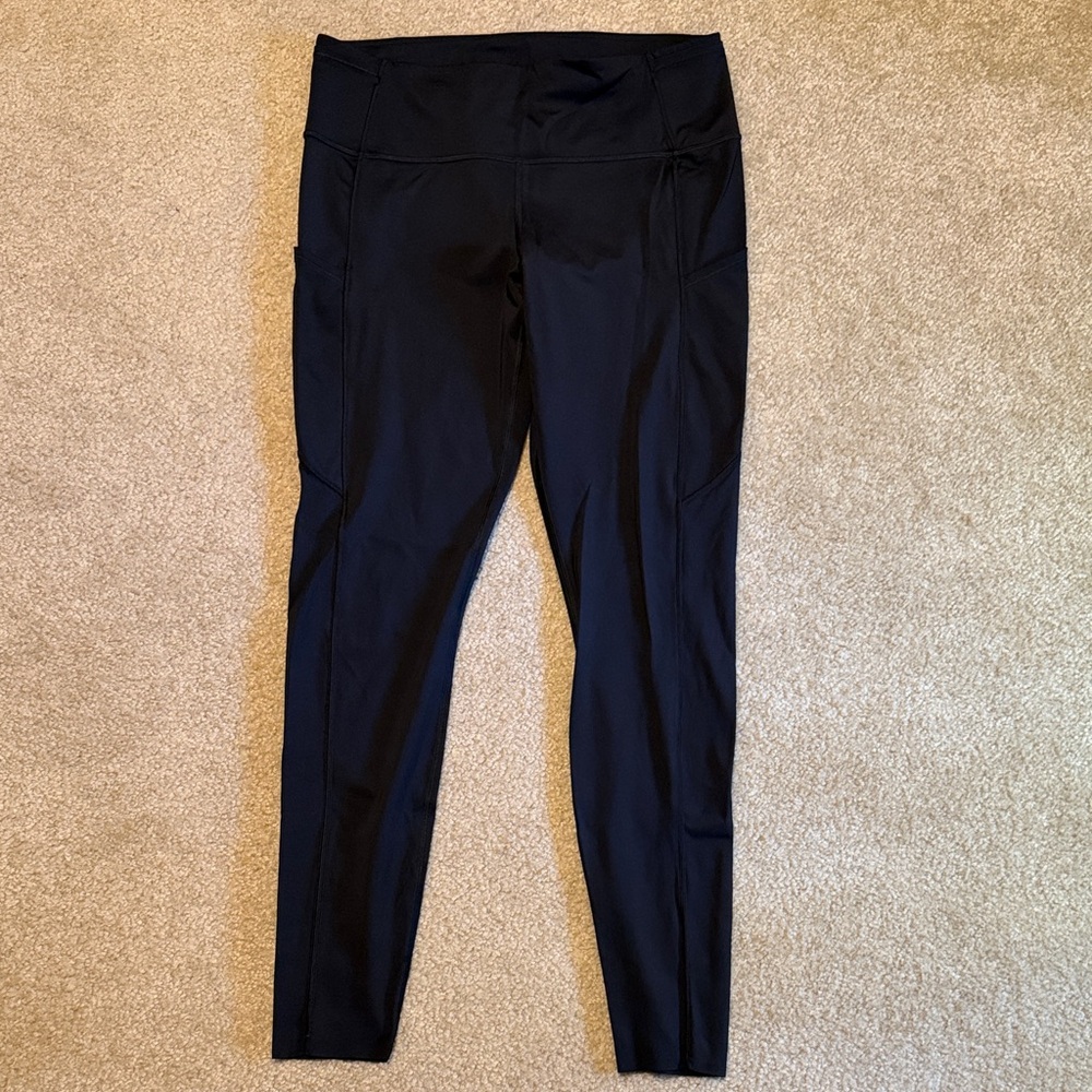 Black Lululemon leggings- size 10